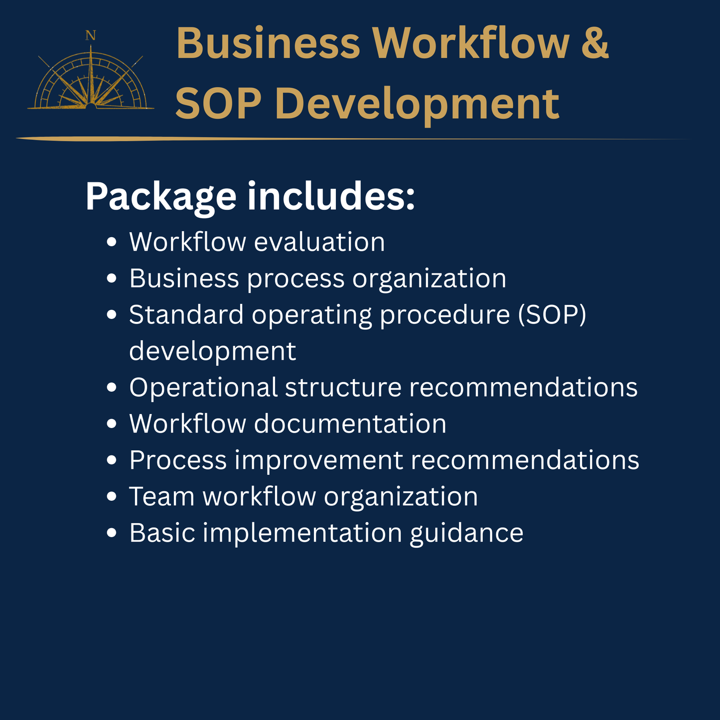 Workflow & Procedure Development