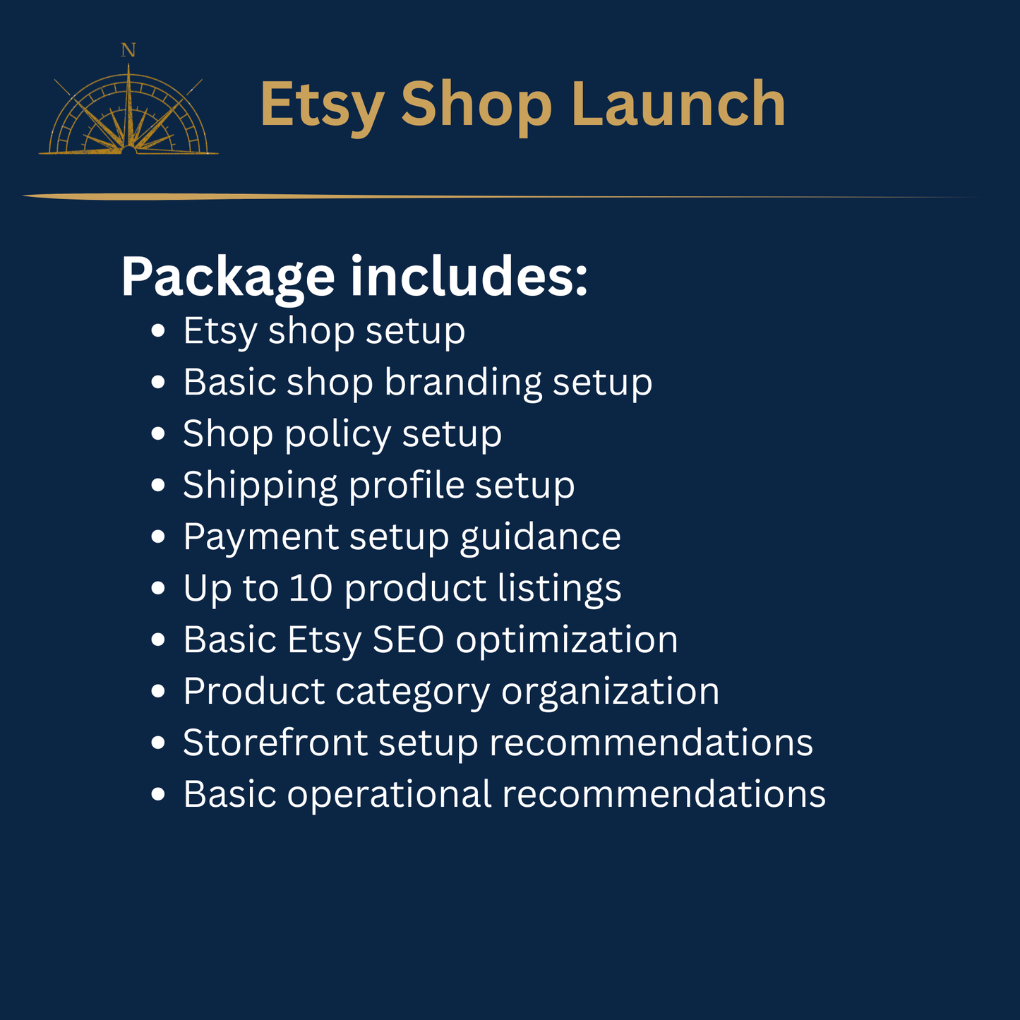 Etsy Shop Launch