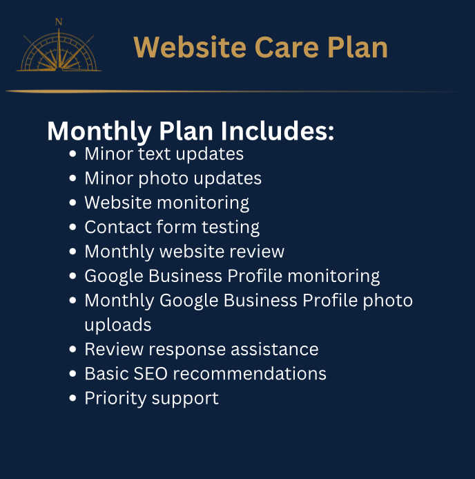 Website Care Plan