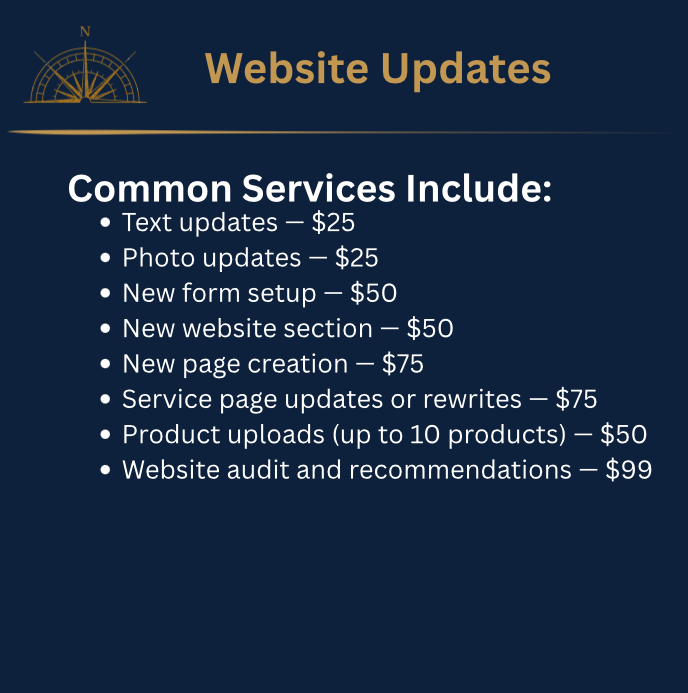 Website Update Services