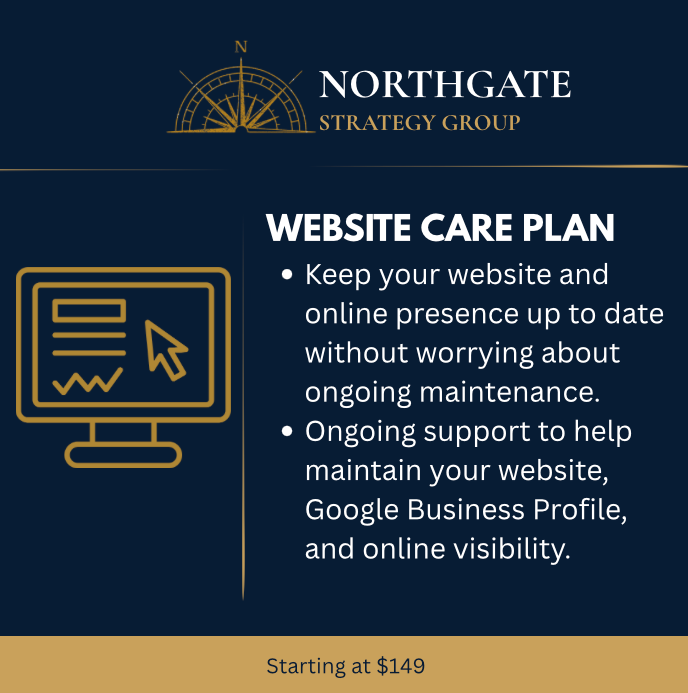 Website Care Plan