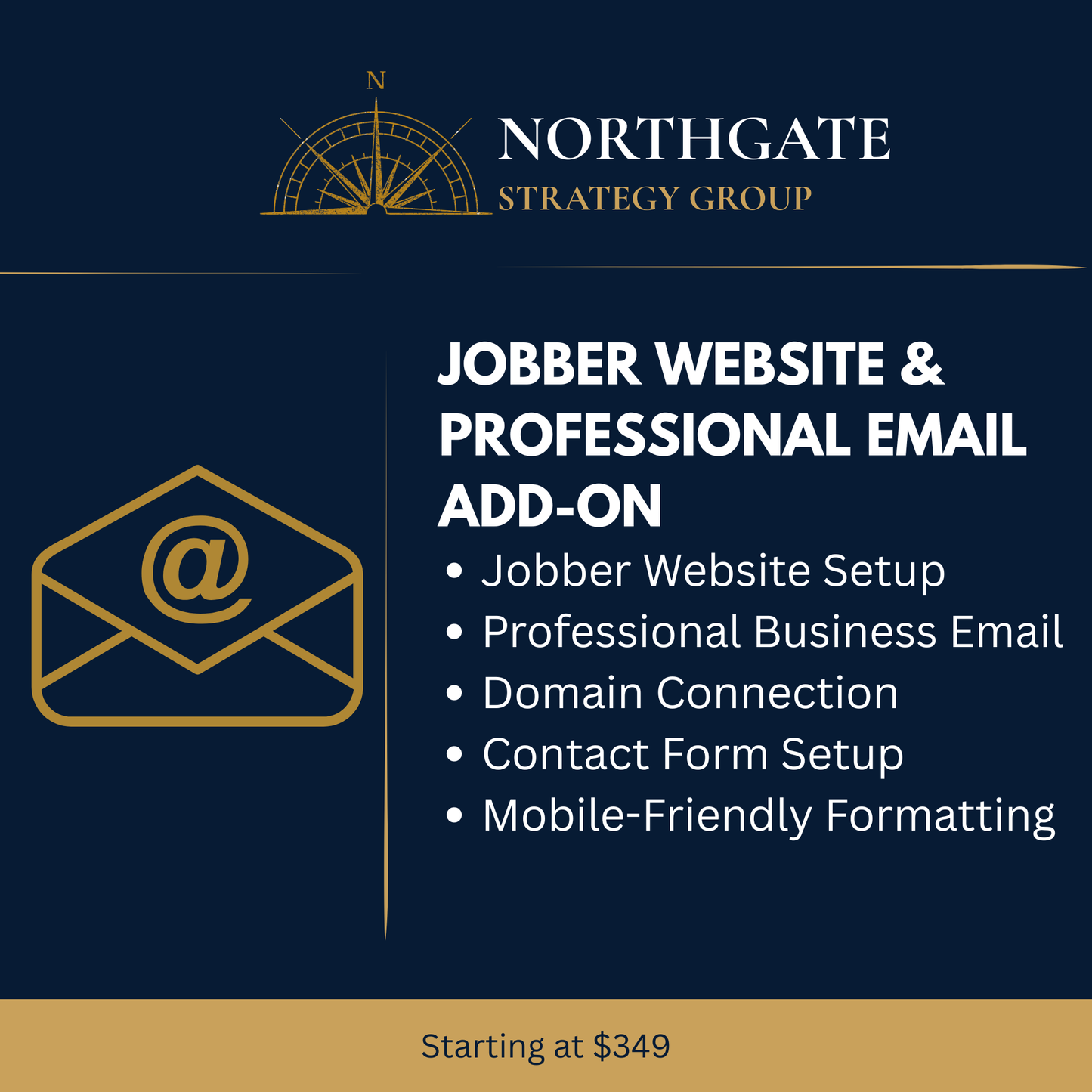 Jobber Website & Professional Email Add-On